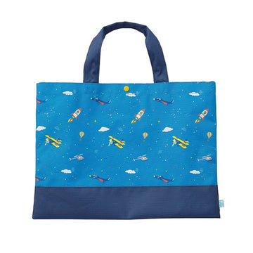 D BY DADWAY(ディーバイダッドウェイ) 撥水レッスンバッグ スペーストラベル【入園・入学 子ども用 手提げバッグ おしゃれ 男の子】【送料無料 沖縄・一部地域を除く】